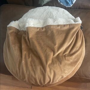 Cozy Tan Dog Blanket